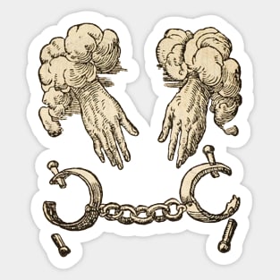 Claude Paradin - Broken Shackles Sticker